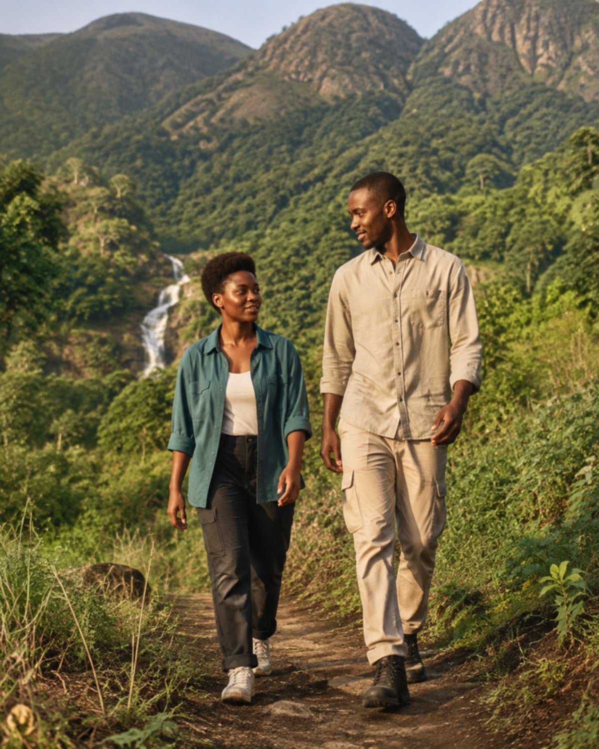 Scène de rencontre quotidienne à Côte d'Ivoire
